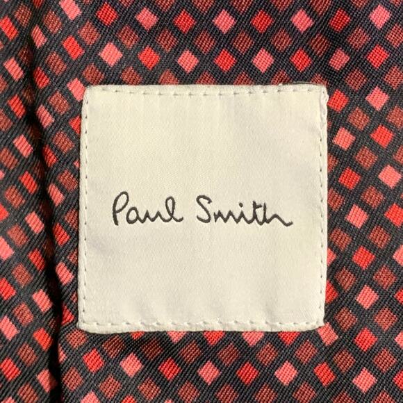 PAUL SMITH Size 6 Black Wool Twill Notch Lapel Jacket Blazer - Picture 6 of 9